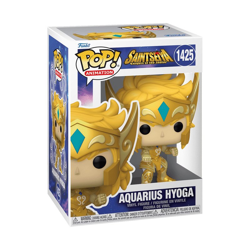 Funko Pop Saint Seiya Caballeros Del Zodiaco Gold Aquarius Hyoga 72058