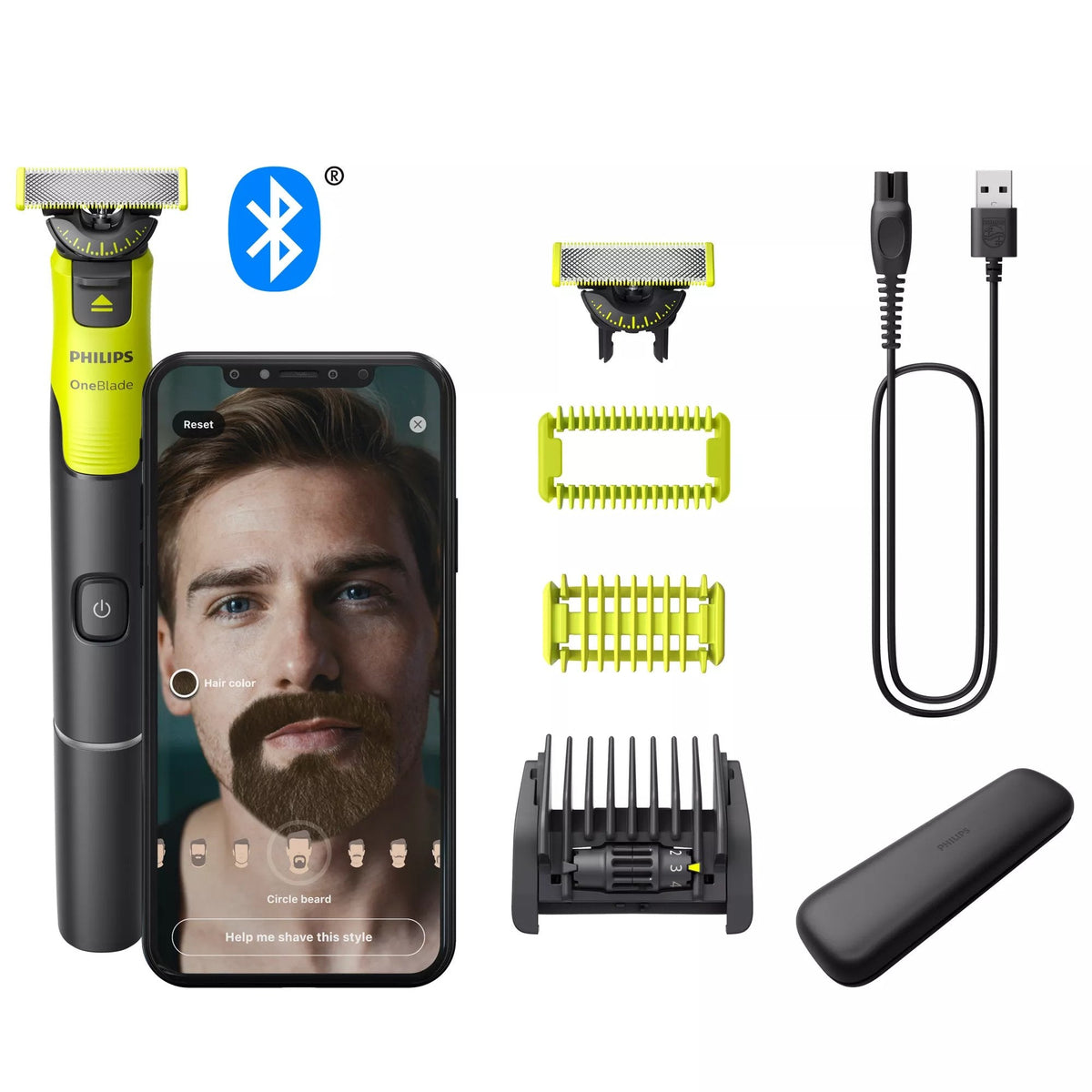 Philips Oneblade 360 With Connectivity Qp4631/65 Face + Body