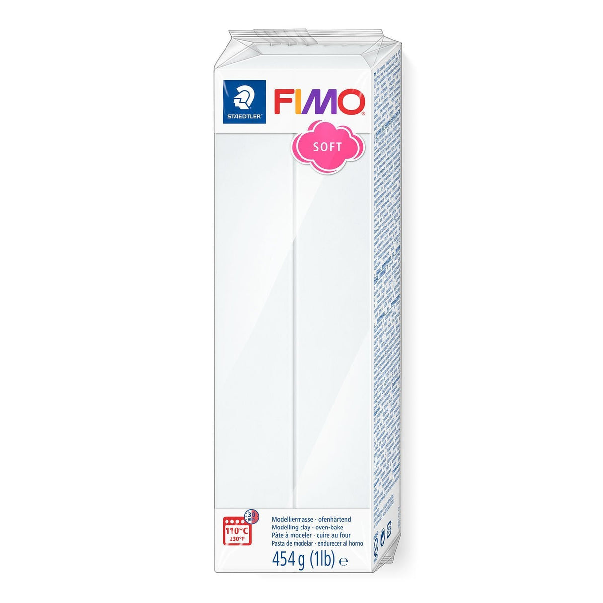 Fimo Mod.Mass Fimo Suave 454g Blanco