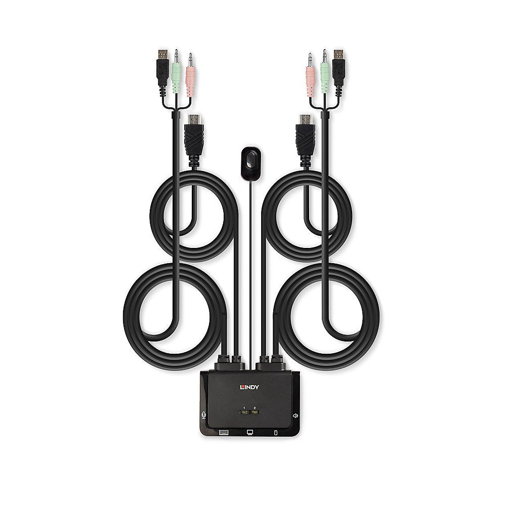 EAN 4002888423403 - Lindy 42340 interruptor KVM Negro imagen 3