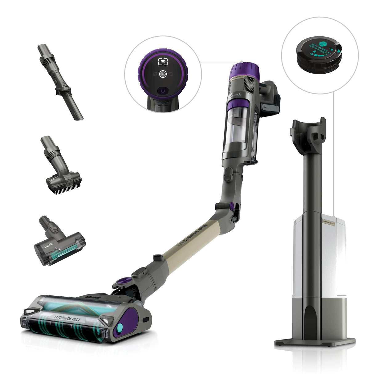 EAN 0622356283717 - Shark IP3251EUT aspiradora de pie y escoba eléctrica Aspiradora escoba 2 en 1 Batería Secar Ciclónico Sin imagen 1