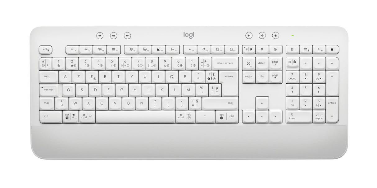 EAN 5099206105331 - Logitech 920-011023 teclado Ratón incluido Oficina Bluetooth AZERTY Francés Blanco imagen 2