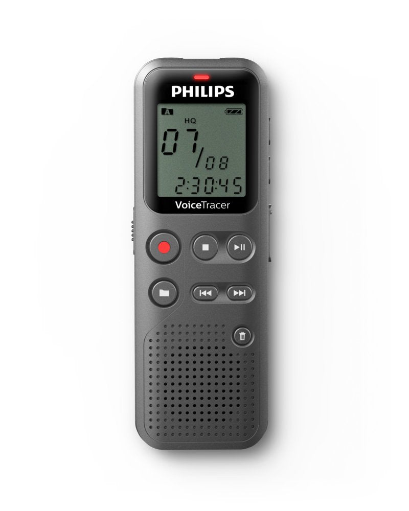EAN 0855971006717 - Philips VoiceTracer 12 kHz Gris imagen 2