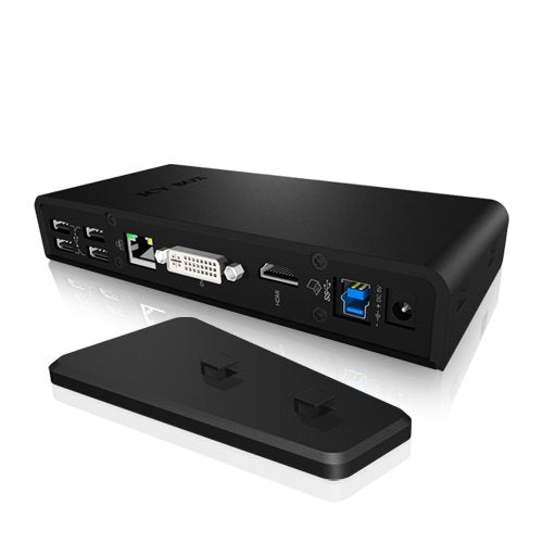 EAN 4250078189800 - ICY BOX IB-DK2241AC Alámbrico USB 3.2 Gen 1 (3.1 Gen 1) Type-A Negro imagen 3