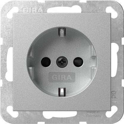 Gira 445326 Schuko Sh System 55 F Alu