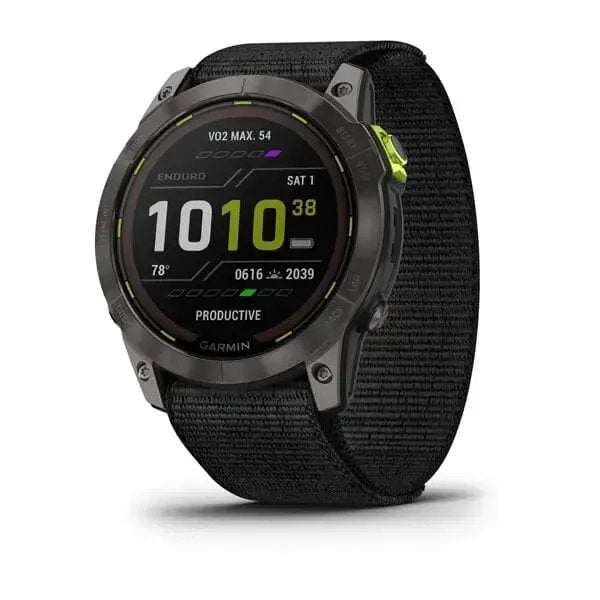 Zegarek Sportowy Garmin Enduro 2 Solar Black Carbon Gray Dlc Ti Ultrafit Band