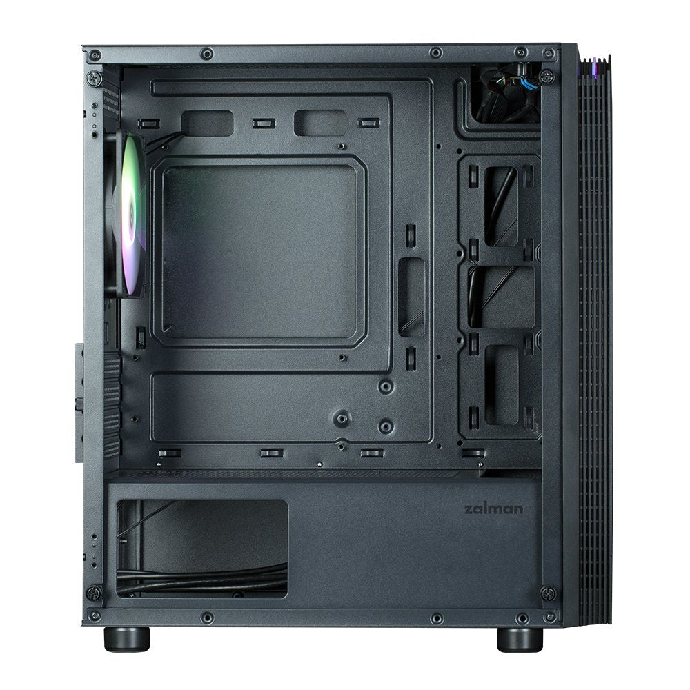 Caja Pc Zalman T4 Plus Matx 1 X Vent 120mm Argb 2xusb 3.0 Negro S/N Fuente Zalma-8809213762246