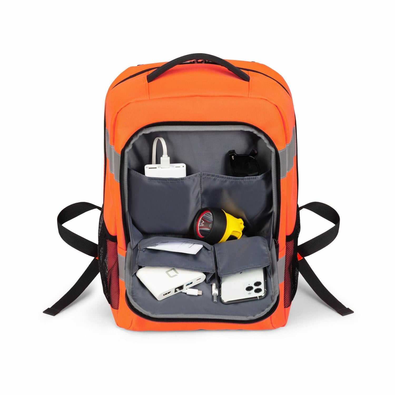 EAN 7640239421561 - DICOTA P20471-18 mochila Mochila de senderismo Negro, Gris, Naranja Tereftalato de polietileno reciclado  imagen 5