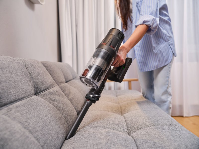 Aspiradora Eta Eta524790000 Terier De Mano, Inalámbrica, Autonomía 80 Min., Depósito De Polvo 0,5 L, Negra