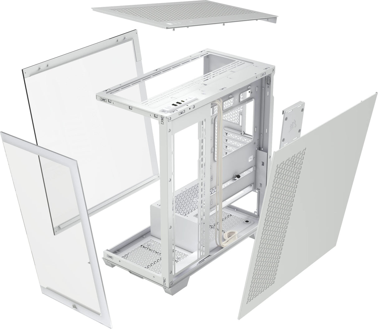 EAN 0840006686040 - Corsair 3500X Midi Tower Blanco imagen 6