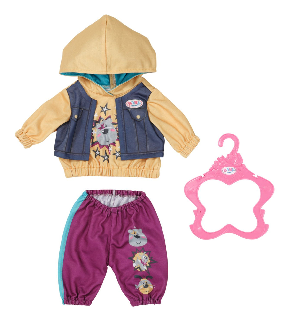 EAN 4001167832615 - BABY born Outfit with Hoody Juego de ropita para muñeca imagen 1