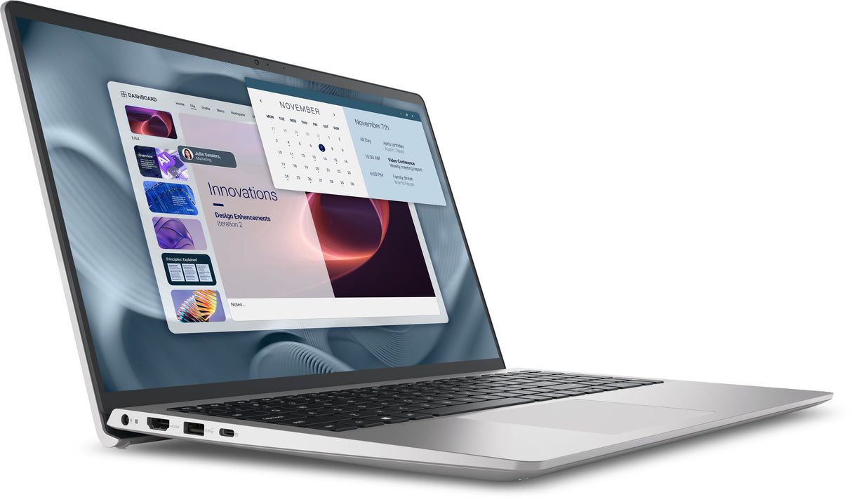 Dell Pro 15 Essential (M7k36), Portátil Plateado, Intel® Core I7-1355u, Gráficos Intel® Uhd, 16 Gb Ddr5, 512 Gb (512 Gb Ssd), Windows 11 Pro M7k36