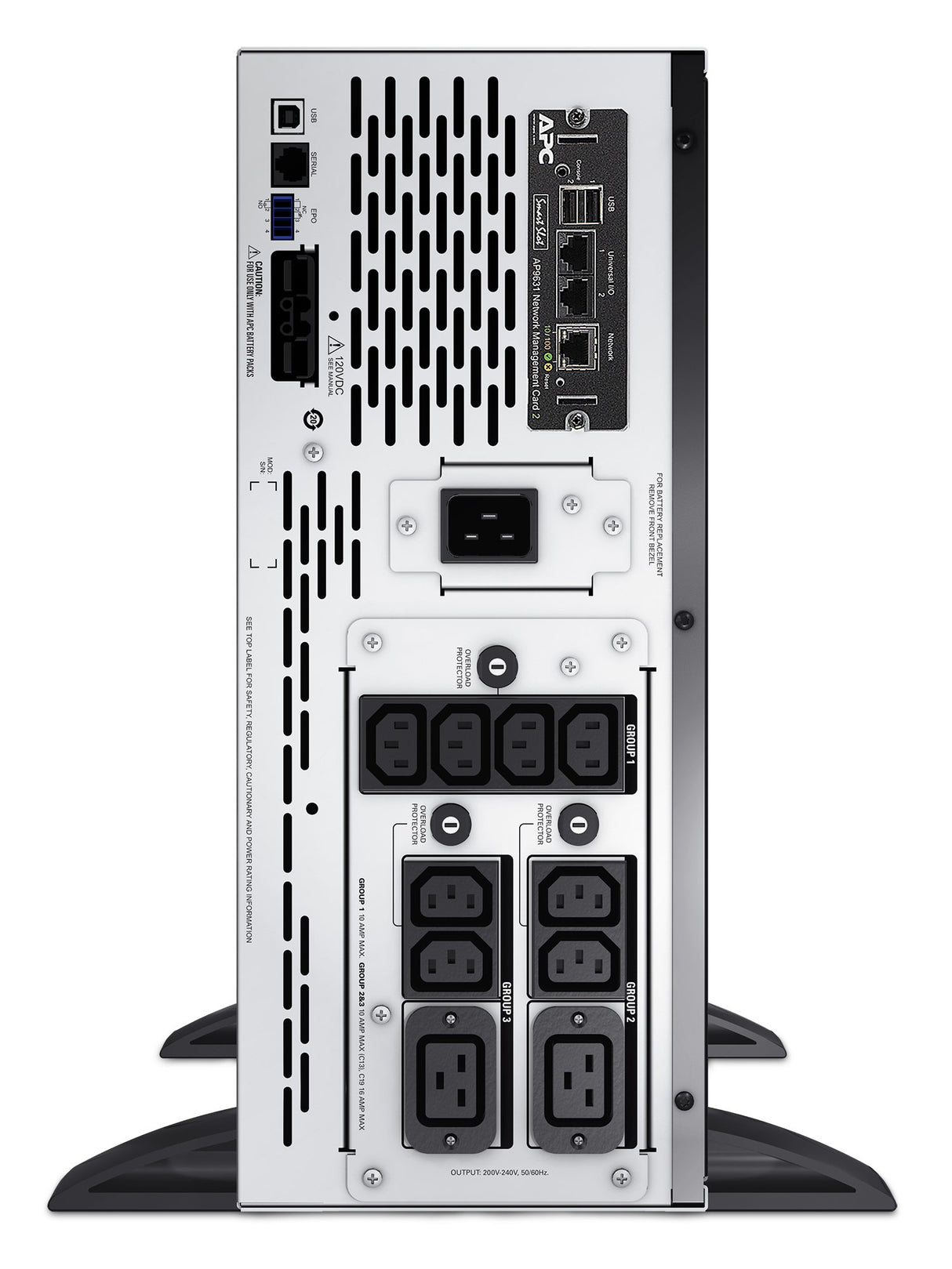 EAN 0731304292623 - APC Smart-UPS sistema de alimentación ininterrumpida (UPS) Línea interactiva 3 kVA 2700 W 10 salidas AC imagen 4