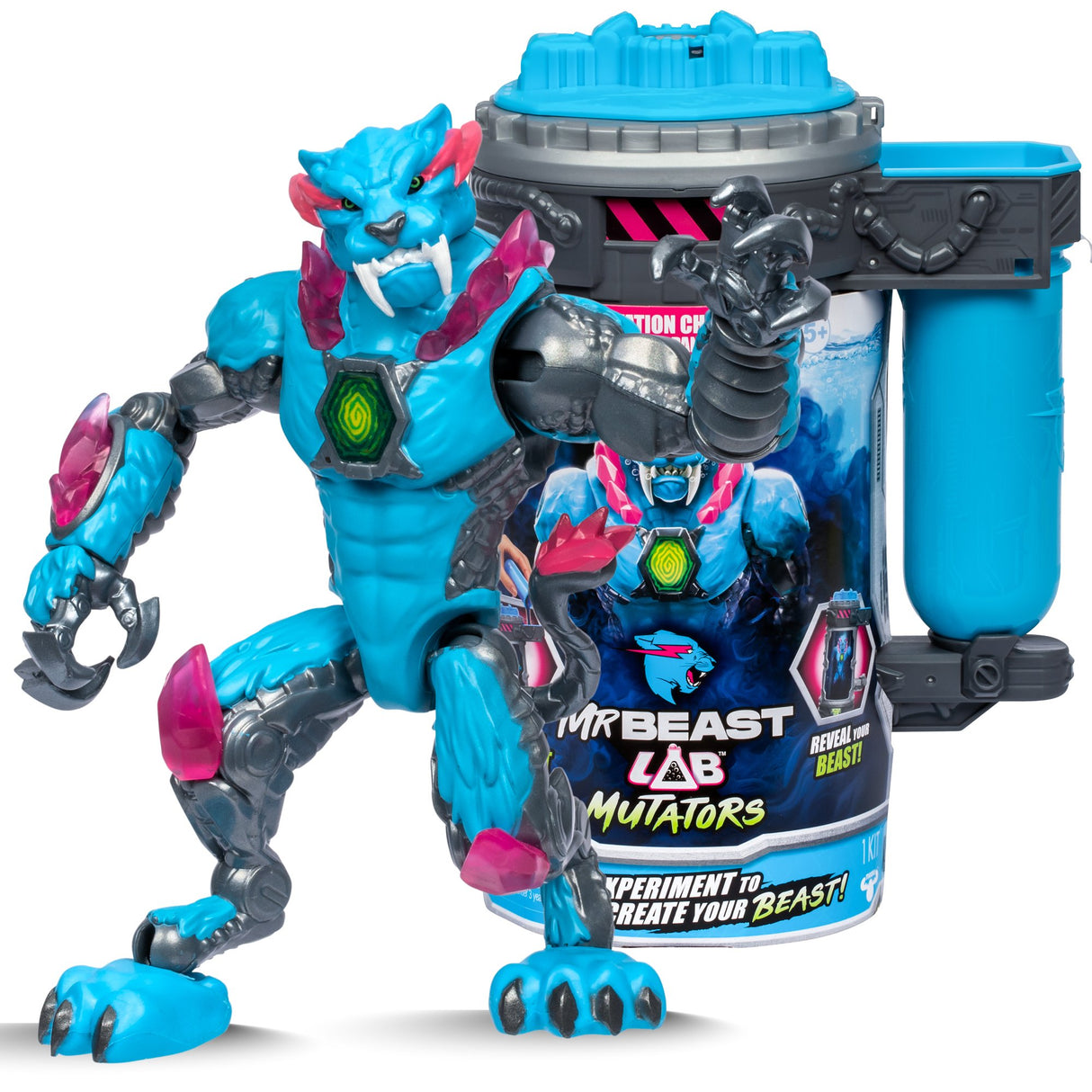 EAN 630996247174 - Moose Toys Mr Beast Lab Mutators - Mutatie Kamer Iconic Panther imagen 1