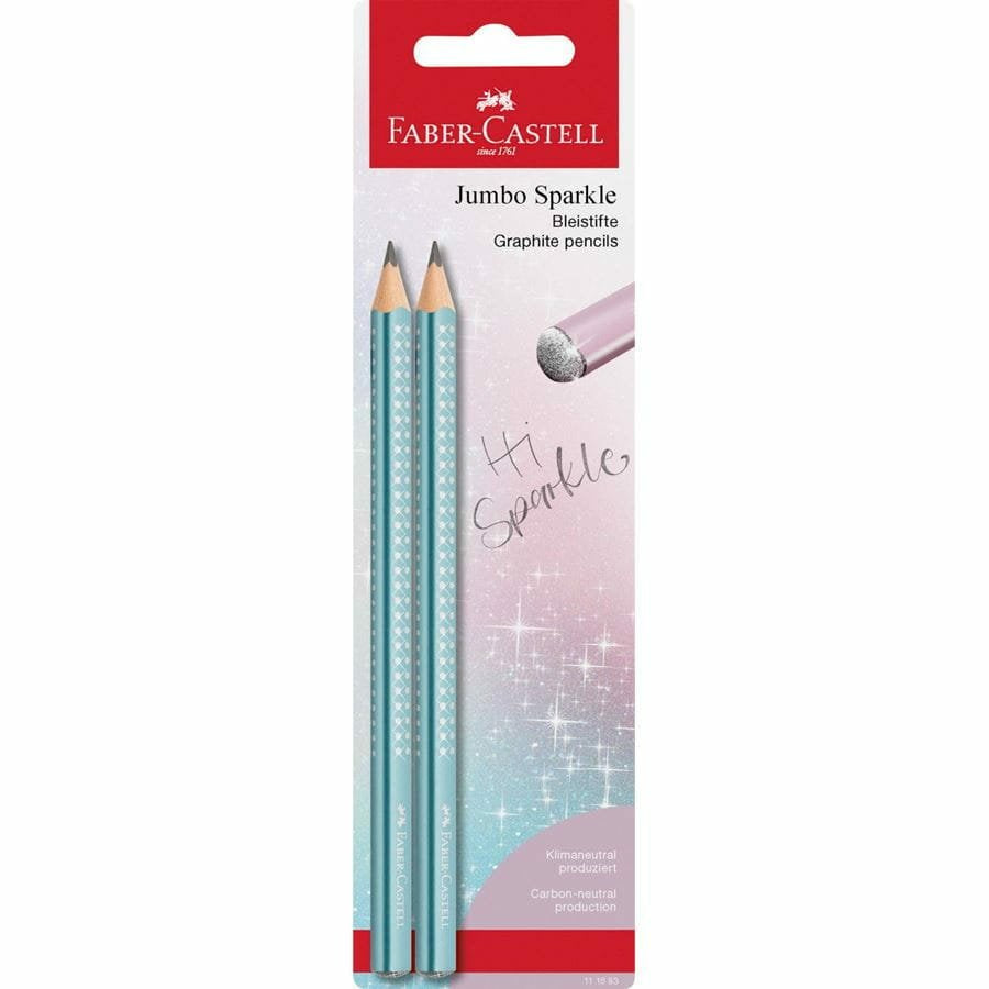 Faber-Camell Bleimiftset Jumbo Sparkle Cosmic Colour