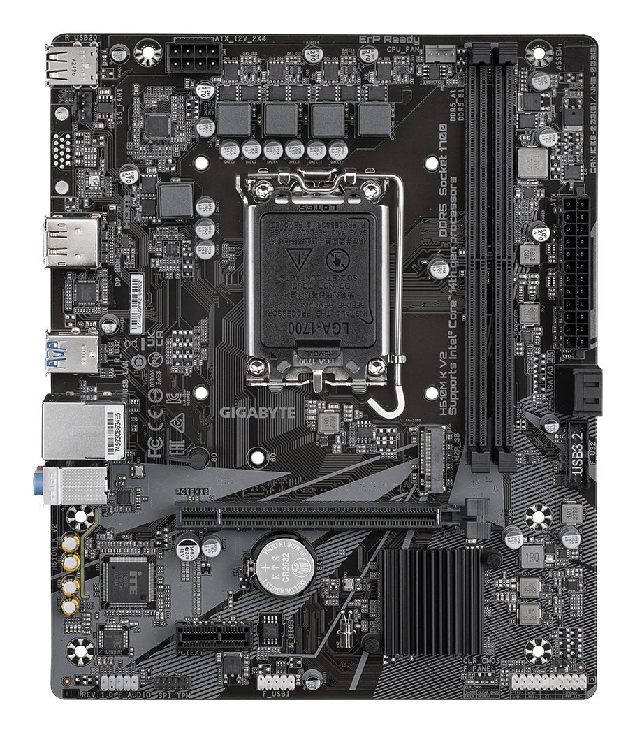 EAN 4719331860134 - GIGABYTE H610M K V2 placa base Intel H610 LGA 1700 micro ATX imagen 2