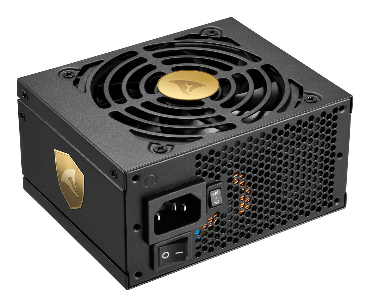 Fuente De Alimentación Sharkoon Rebel P20 Sfx 1000w Para Pc Negro, 1x Conexión De Alta Potencia De 12 Pines, 2x Pcie, Gestión De Cables, 1000 Vatios 4044951040674