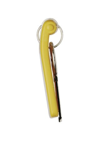 Llavero Durable Clip Para Llaves 6 Piezas Amarillo