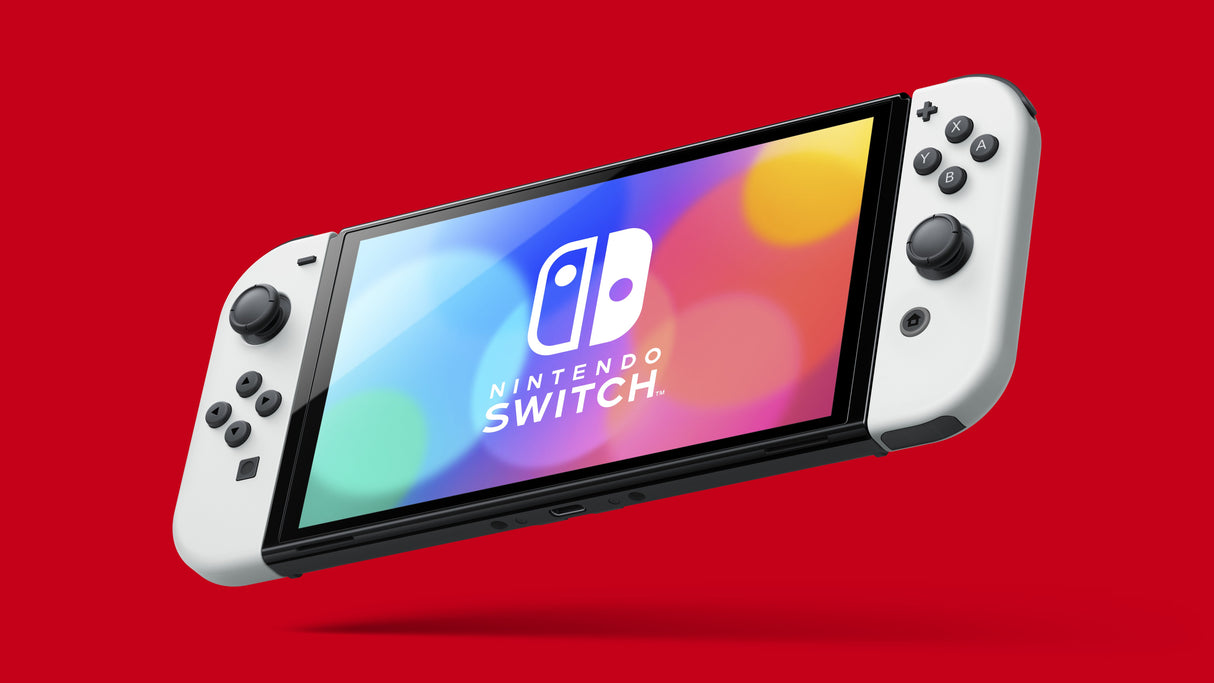 EAN 45496883386 - Nintendo Switch OLED videoconsola portátil 17,8 cm (7") 64 GB Pantalla táctil Wifi Negro, Blanco imagen 15