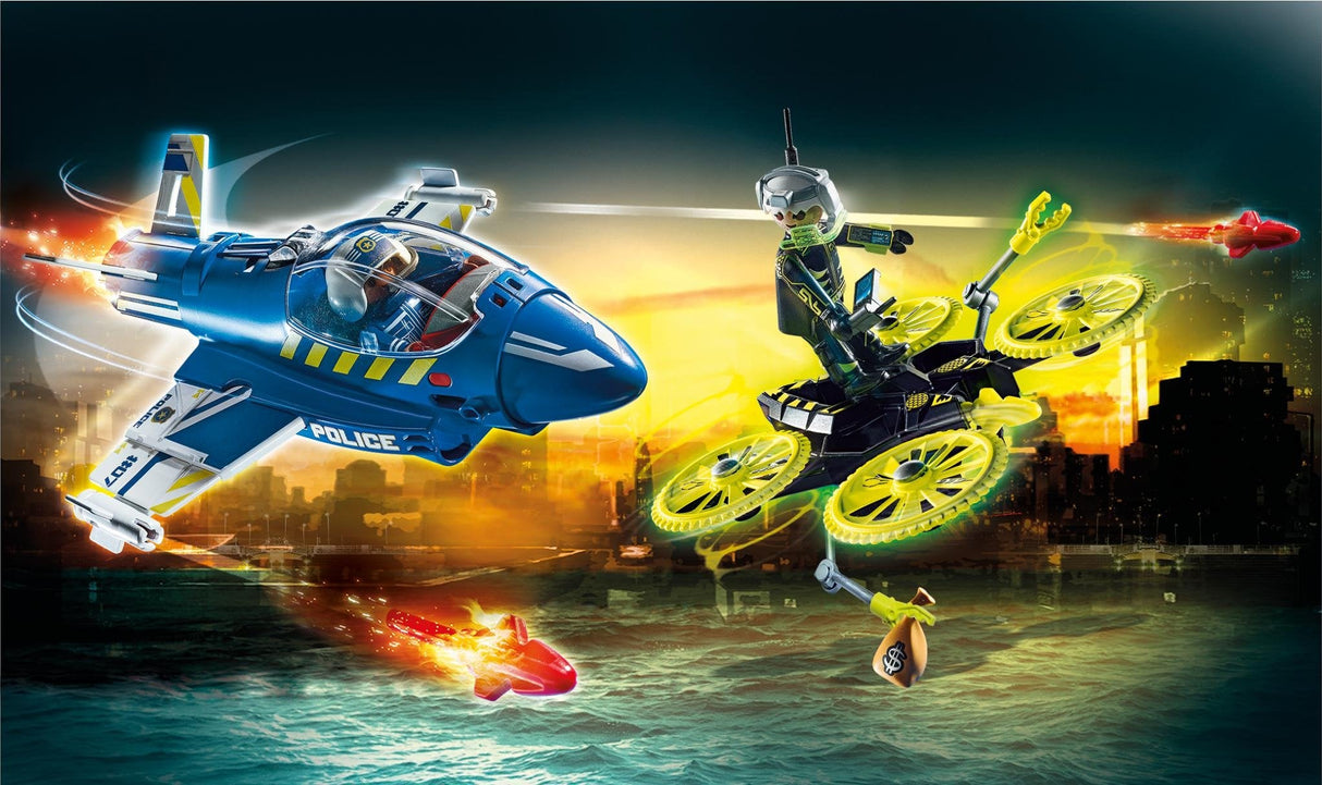Playmobil 70780 Policia Avion : Persecucion Dron
