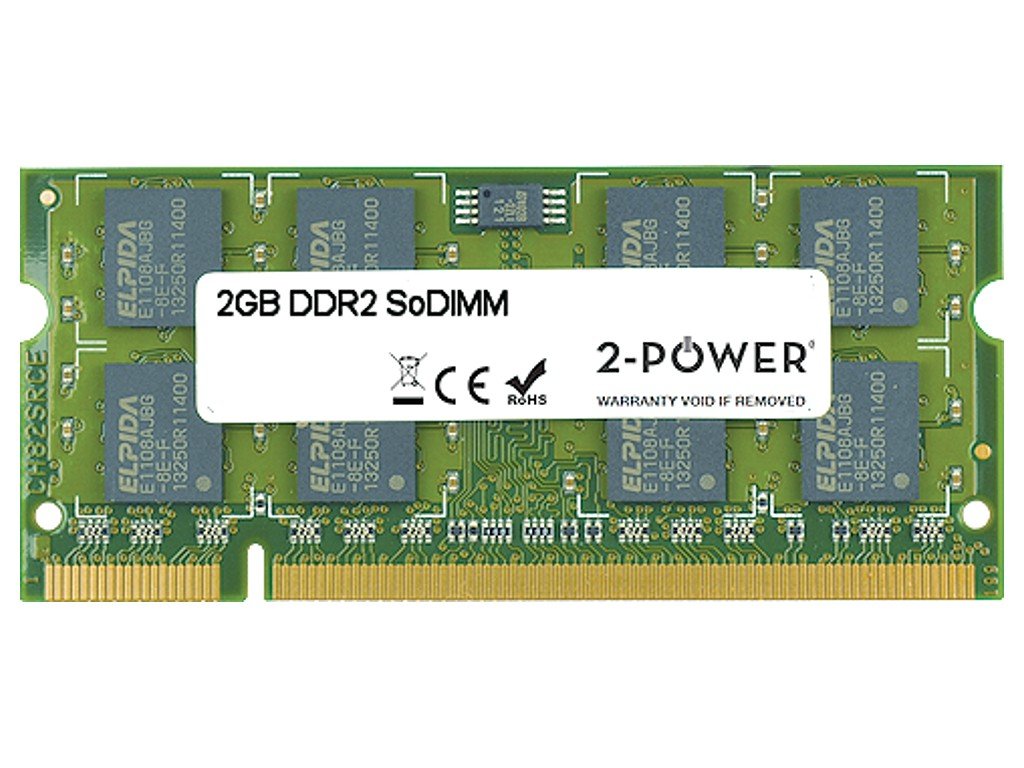 EAN 5054629192207 - 2-Power 2PSPC2568SDAB12G módulo de memoria 2 GB 1 x 2 GB DDR2 imagen 1