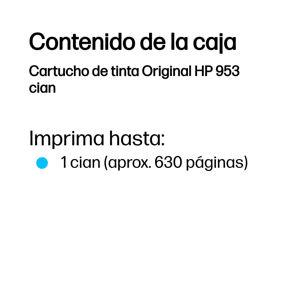 EAN 0199764693372 - HP 953 Cyan Original Ink Cartridge cartucho de tinta 1 pieza(s) Estándar imagen 3