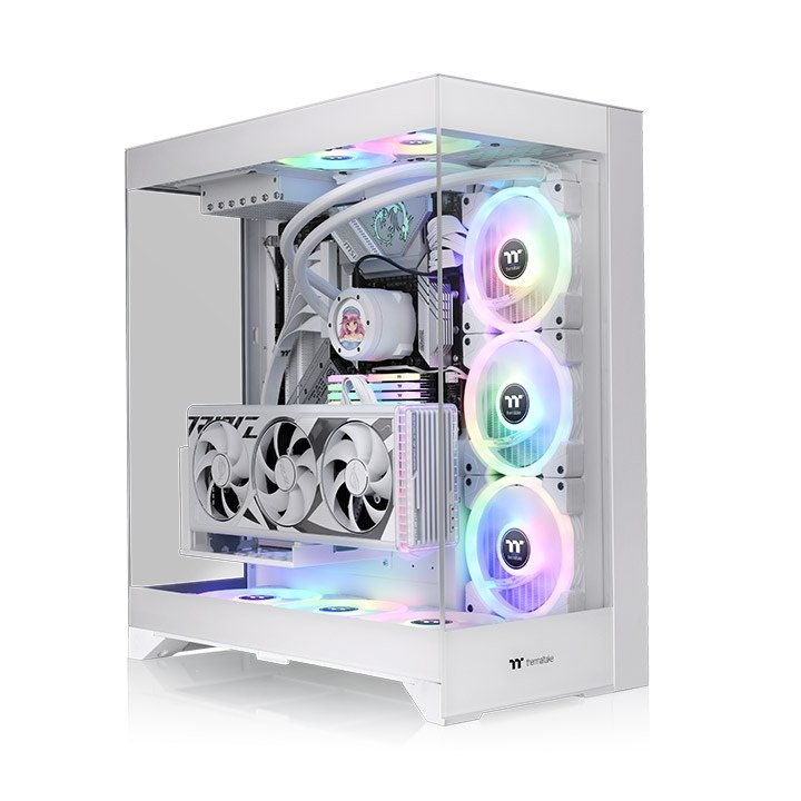 EAN 4711475647077 - Thermaltake CTE E550 TG Midi Tower Blanco imagen 1