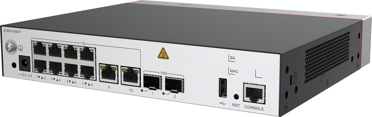 Ac650-256ap Mainframe (10*Ge Ports, 2*10ge Sfp+ Ports, With The Ac/Dc Adapter)