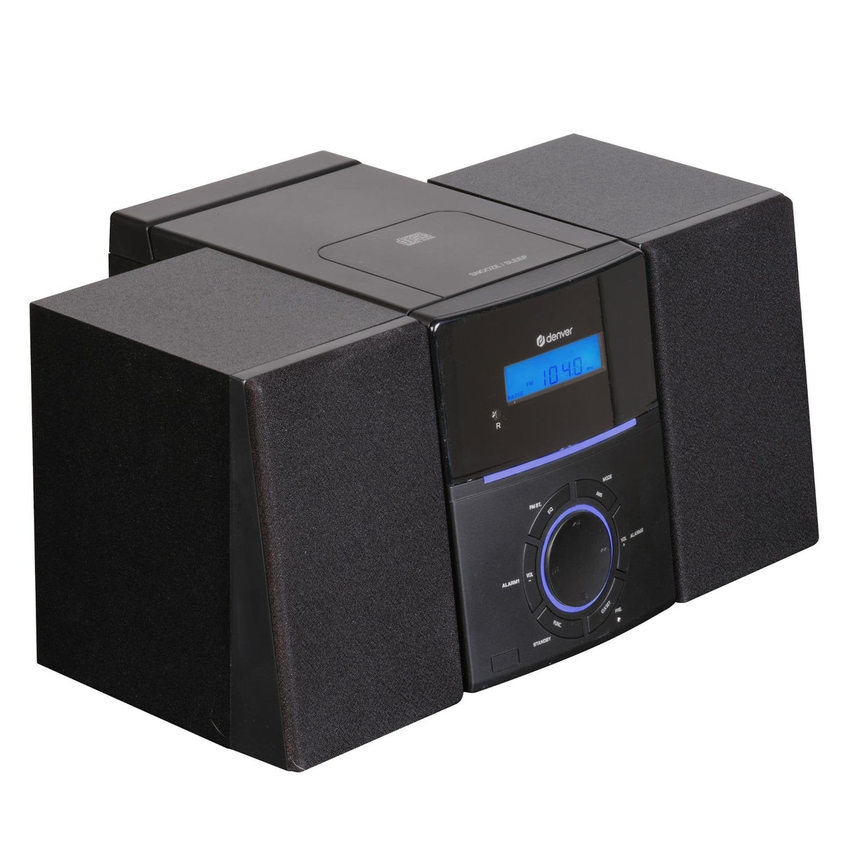 Denver Mca-240 Micro-Anlage Cd/Fm Schwarz