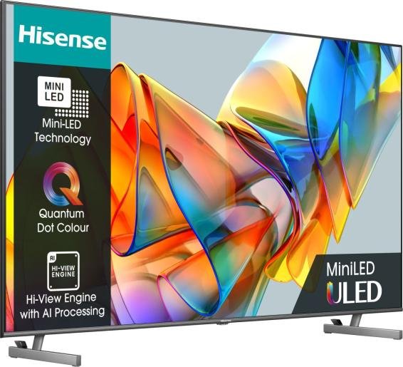 Hisense 55u62kq 55" 4k Ultra Hd Smart Tv Wifi Negro - Televisor