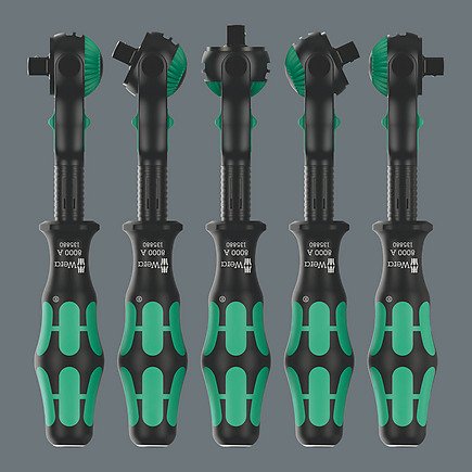 Wera 05135880001 Llave De Carraca 1 Pieza(S) Negro, Verde