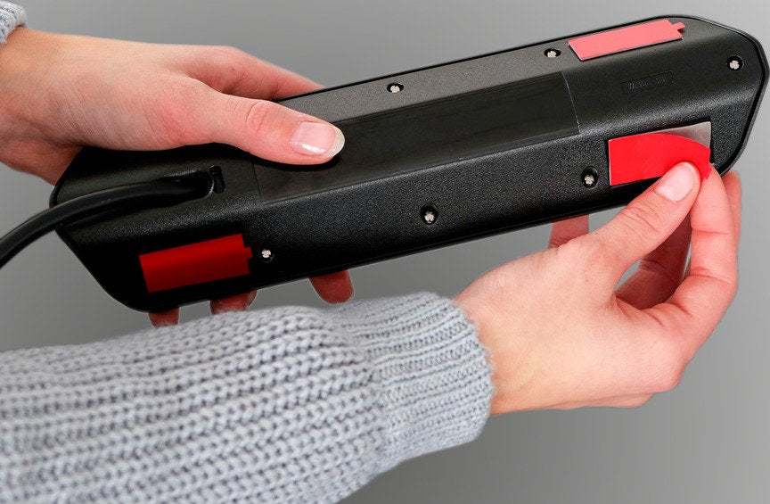 Brennenstuhl Estilo Eckstedoleiste 4-Fach Schwarz