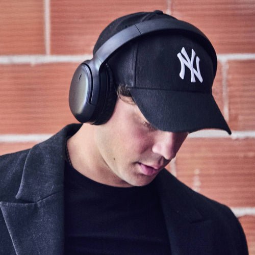 Auriculares Energy Sistem Bluetooth Rizz - Conexion Multipunto - Anc - Hasta 50h De Bateria - Deep Bass Para Graves