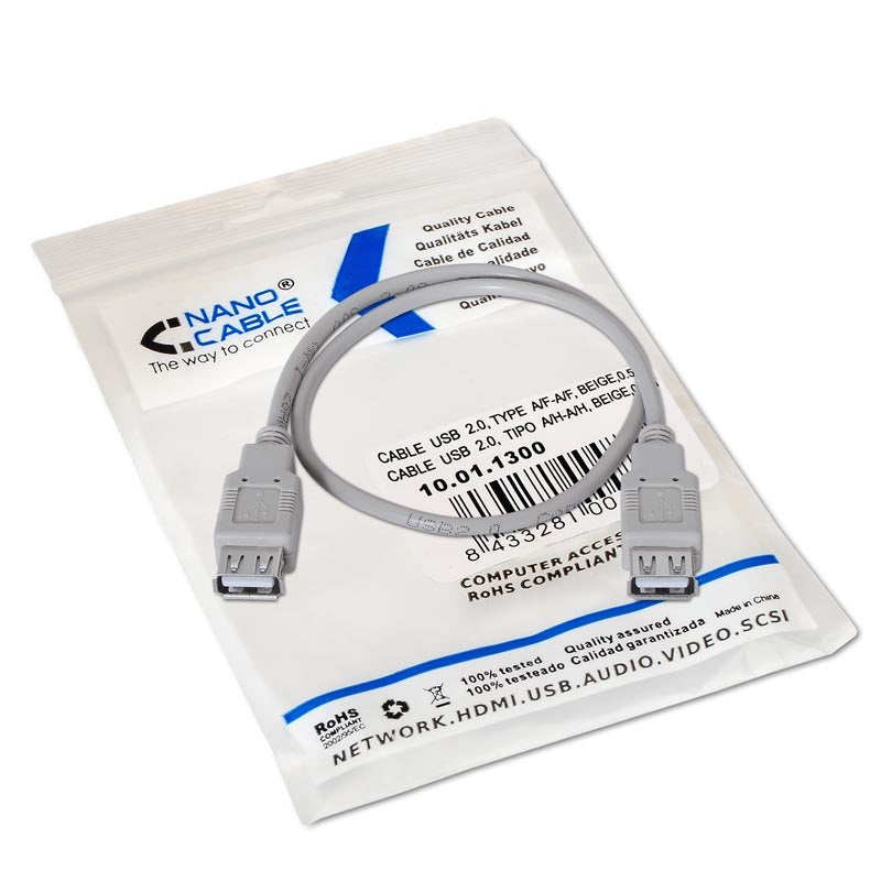 Cable Usb Tipo A/H A Tipo A/H 50 Cm - 10.01.1300