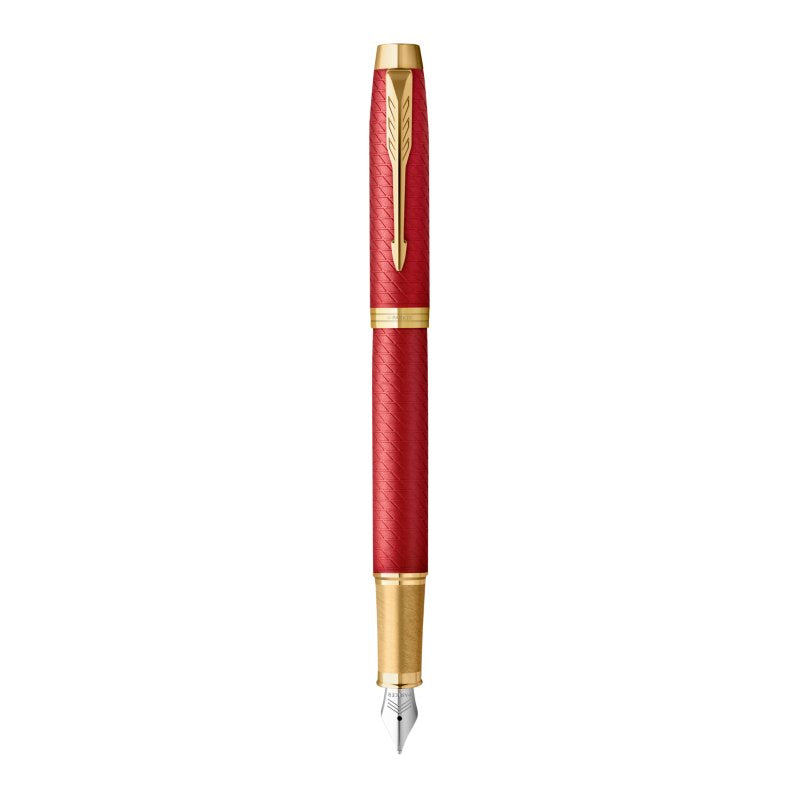 EAN 3026981436505 - Parker 2143650 pluma estilográfica Sistema de carga por cartucho Oro, Rojo 1 pieza(s) imagen 1