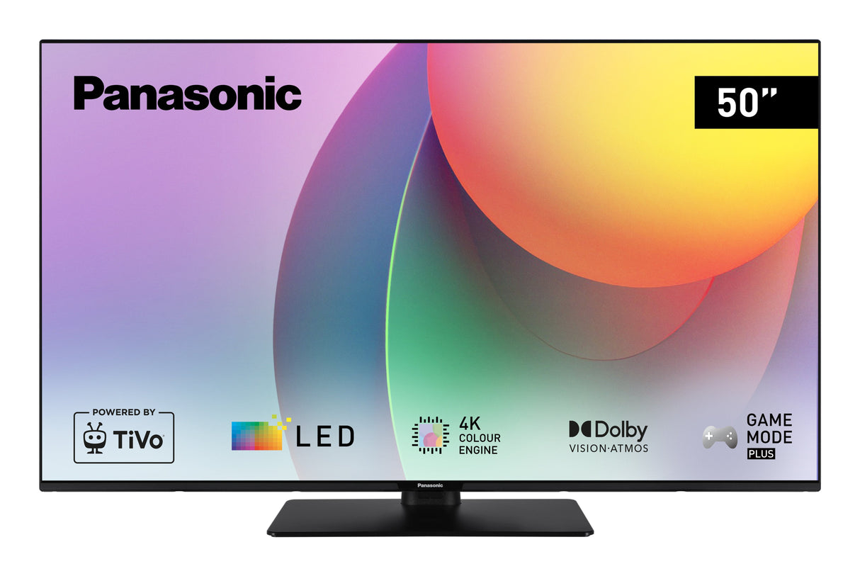 Panasonic Tb-50w60aez Tv 50 (127cm.) Pulgadas 4k Ultra Hd (2160p) Led Smart Tv Con Tivo Hdr Wifi Bluetooth Negro