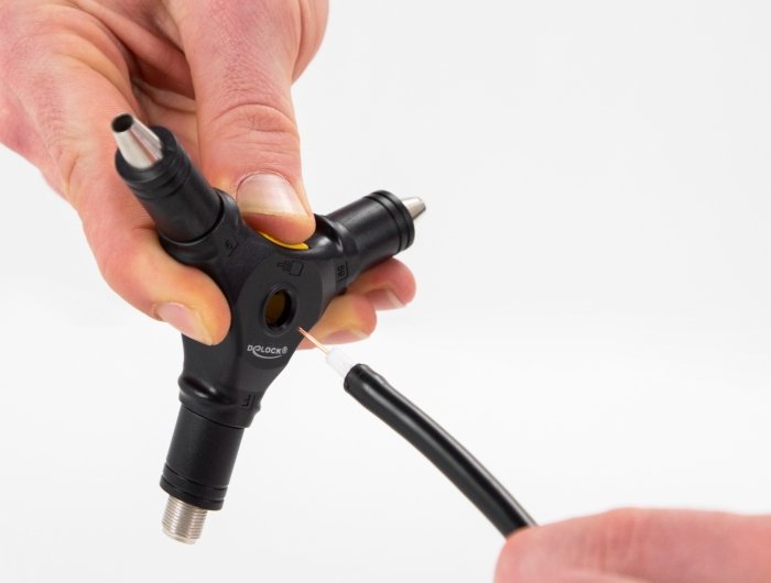 Delock 90515 Herramienta 4 En 1 De Instalación Para Conectores F