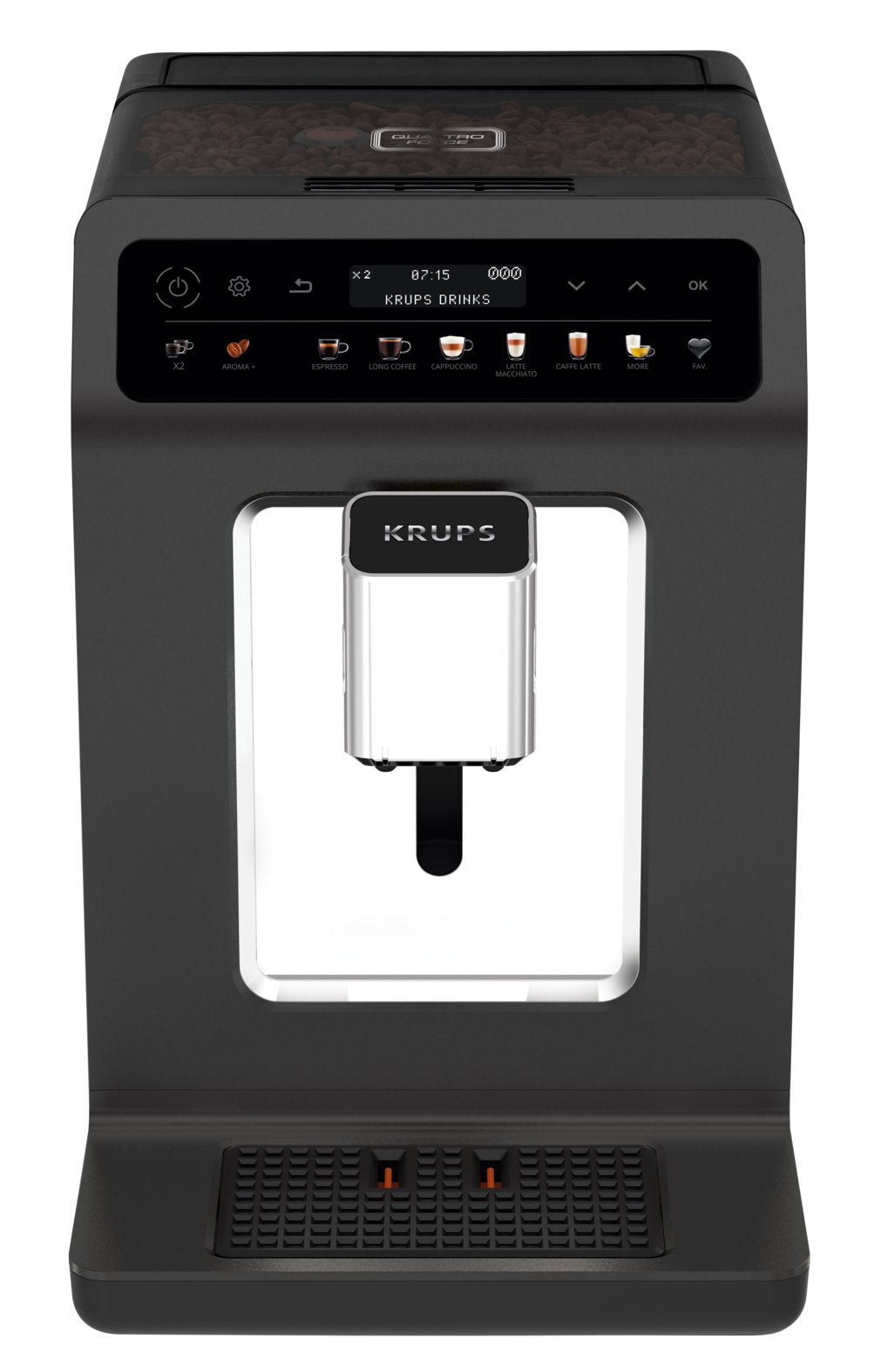 Krups Evidence Ea895n10 Cafetera Eléctrica Totalmente Automática Máquina Espresso 2,3 L