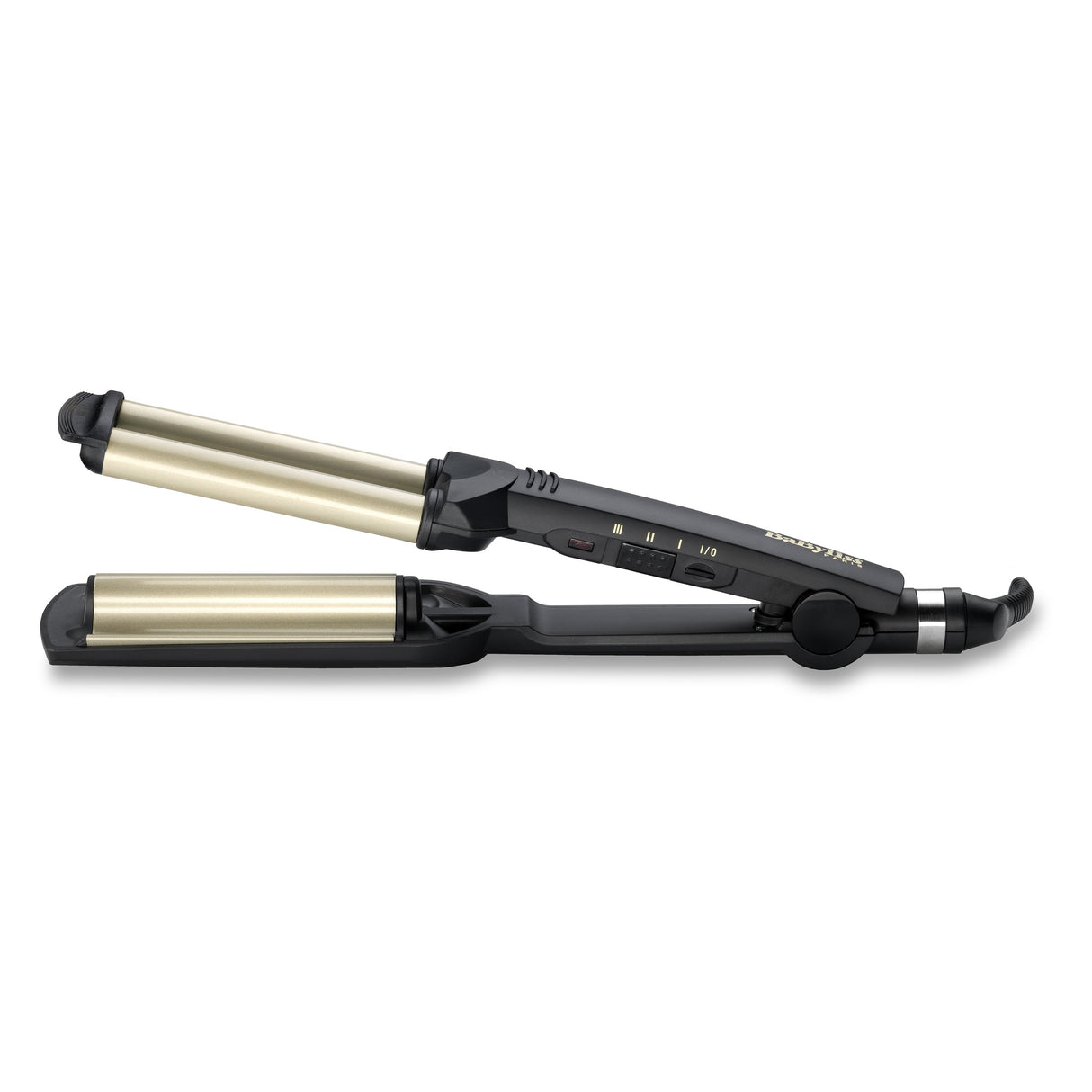 EAN 3030050064308 - BaByliss EasyWaves Plancha alisadora y rizadora para flequillo Caliente Negro, Plata 1,8 m imagen 2