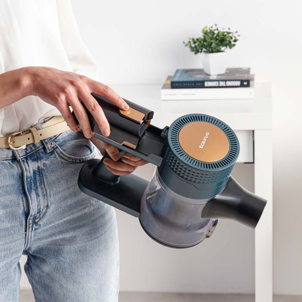 EAN 8414234489340 - Taurus 948934000 aspiradora de pie y escoba eléctrica Aspiradora escoba Batería Secar HEPA Sin bolsa 0,5 imagen 15