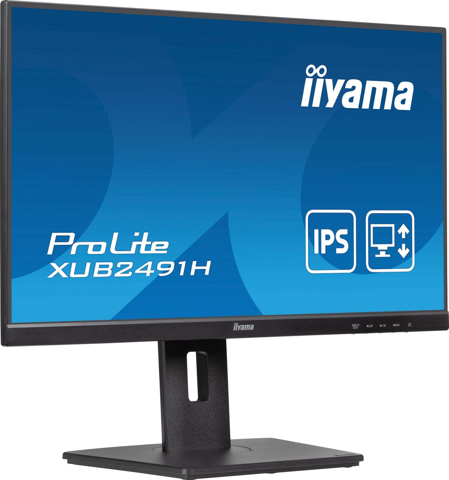 Monitor Iiyama 24", Panel Ips, 100hz, Hdmi, Display Ports. (No Altavoces). Regulable.