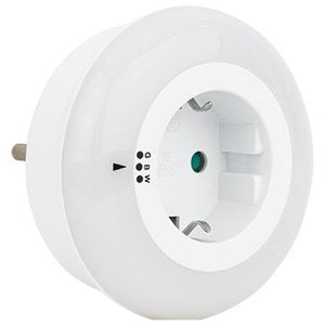 Rev 003371731, Luz De Noche Con Enchufe O Luz Quitamiedos Con Enchufe, Blanco, Led, Corriente Alterna, 230 V