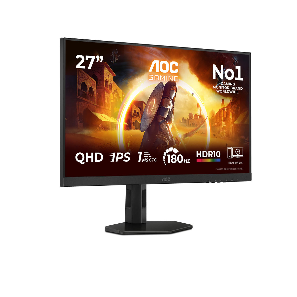 EAN 4038986182485 - AOC G4 Q27G4XFAD pantalla para PC 68,6 cm (27") 2560 x 1440 Pixeles Negro, Gris imagen 2