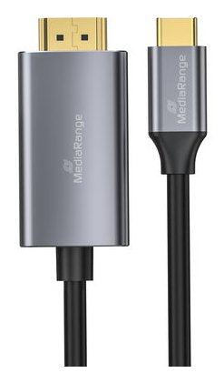 Mediarange Usb-C 3.2 Gen. A Hdmi Video-Adaptadorcable 1,8m