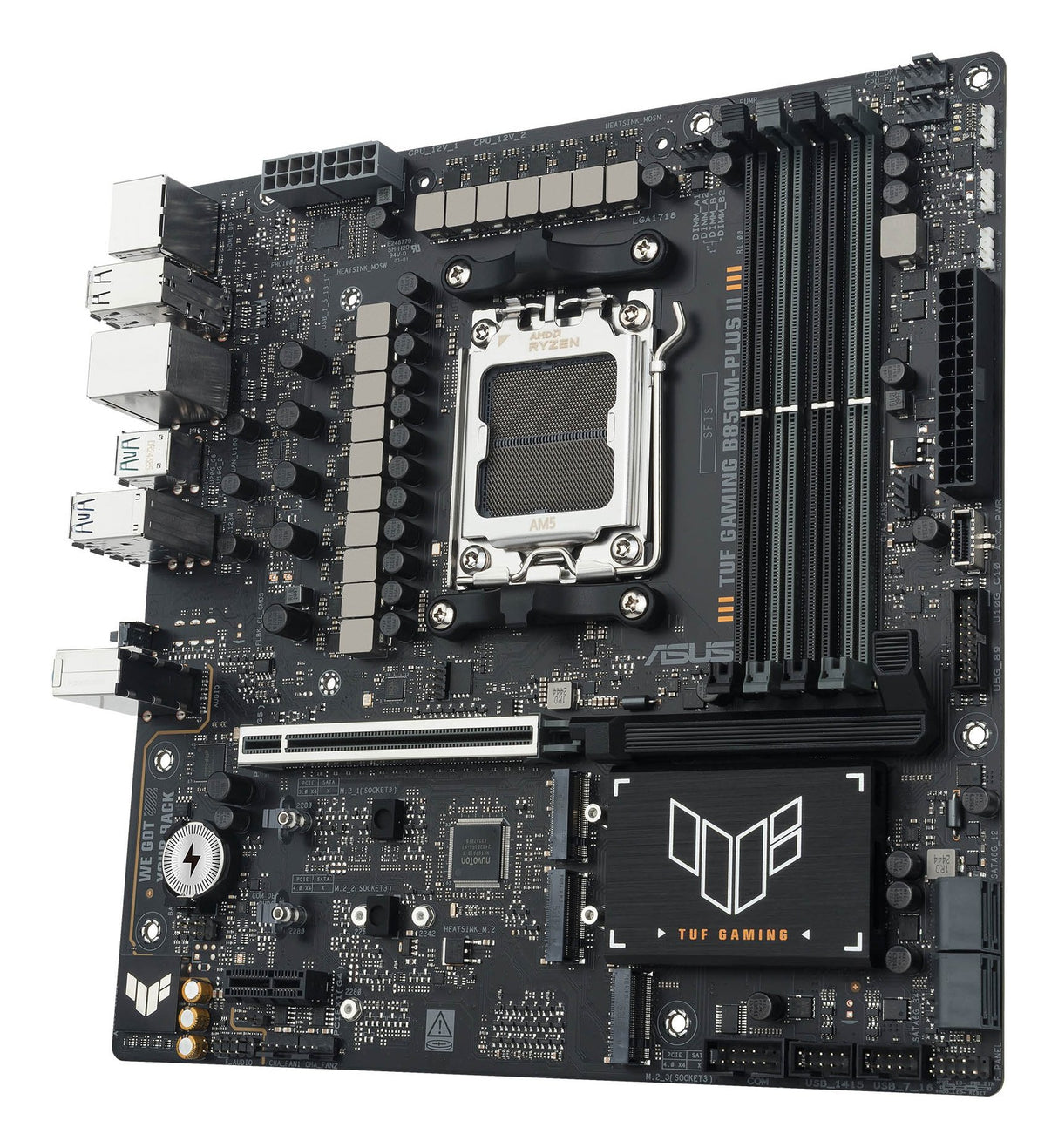 EAN 4711636181853 - ASUS TUF GAMING B850M-PLUS II AMD B850 Zócalo AM5 micro ATX imagen 8