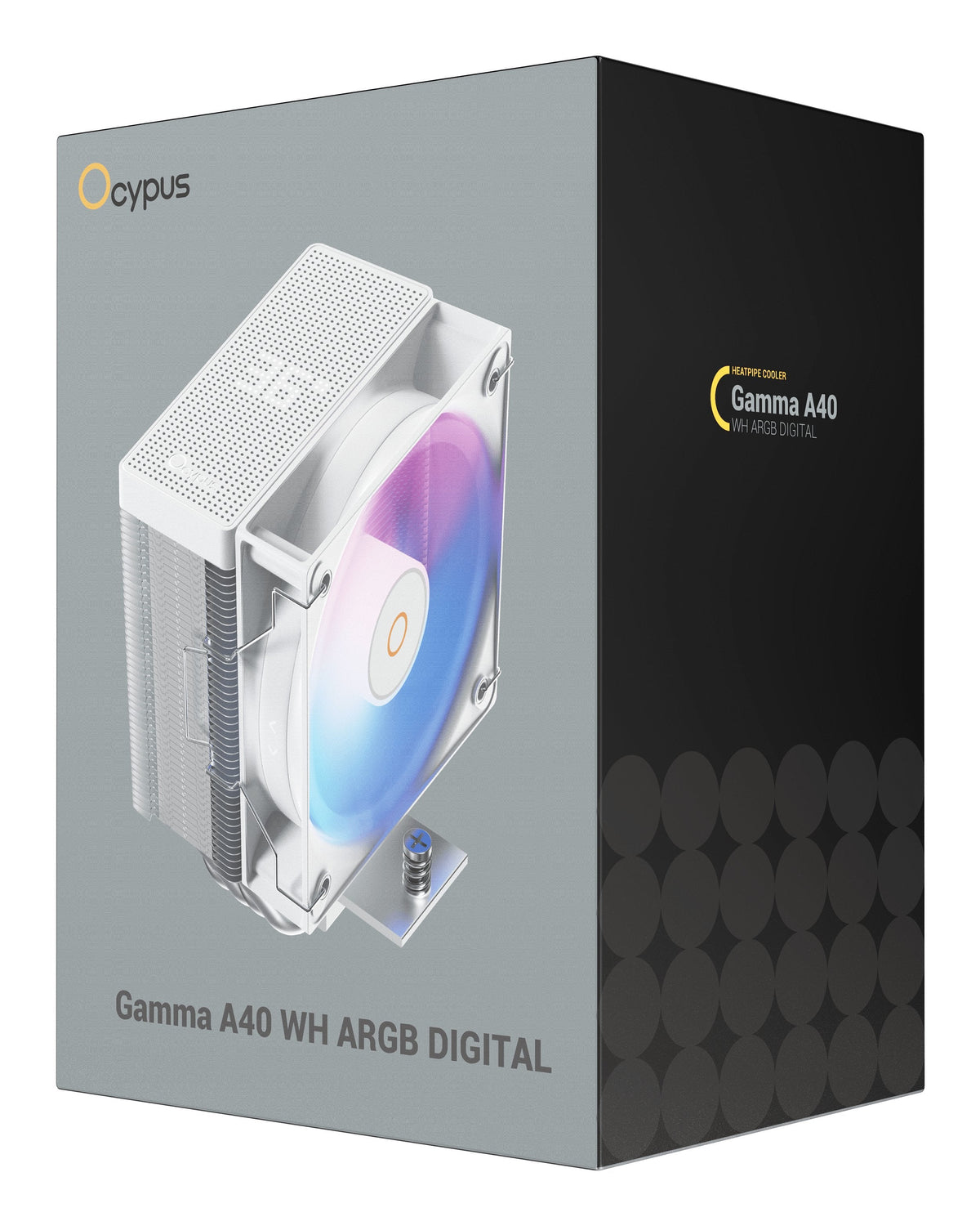 Ocypus Gamma A40 Argb Digital (Blanco, 100 Mm) Gamma-A40-Wh1nawd00x-Gl
