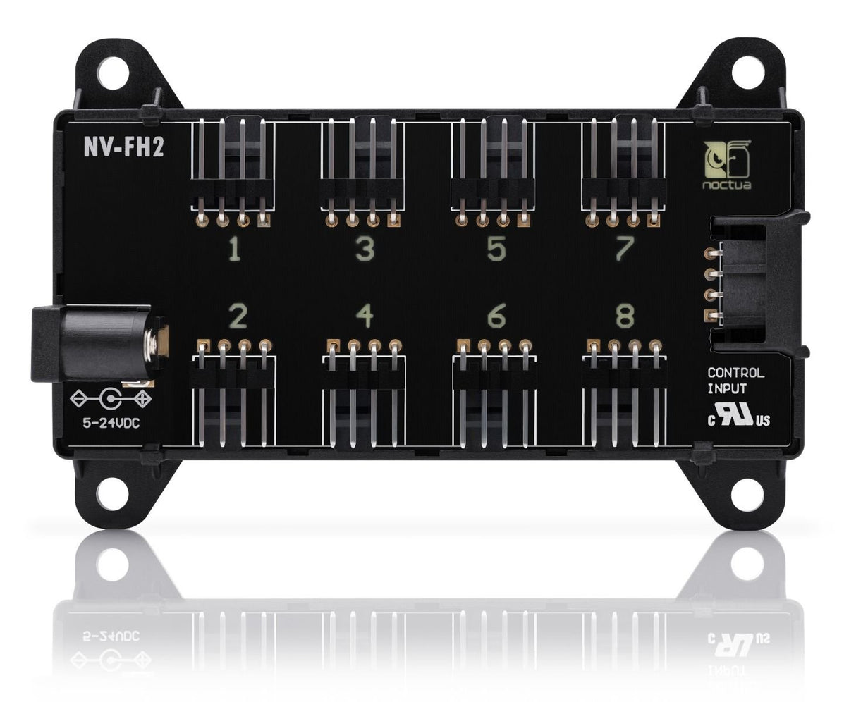 EAN 9010018900156 - Noctua NV-FH2 controlador de velocidad de ventilador 8 canales Negro imagen 1