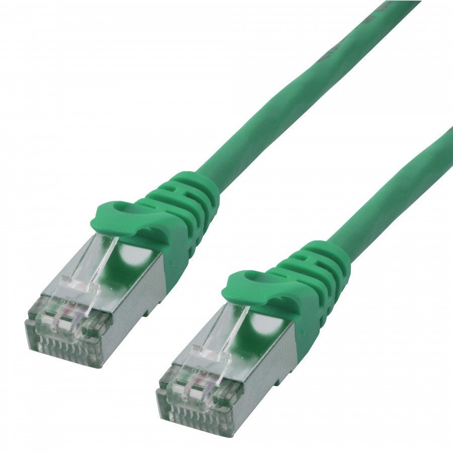 Mcl Cat 6a S/Ftp Lszh Patch Cable - 5m Green