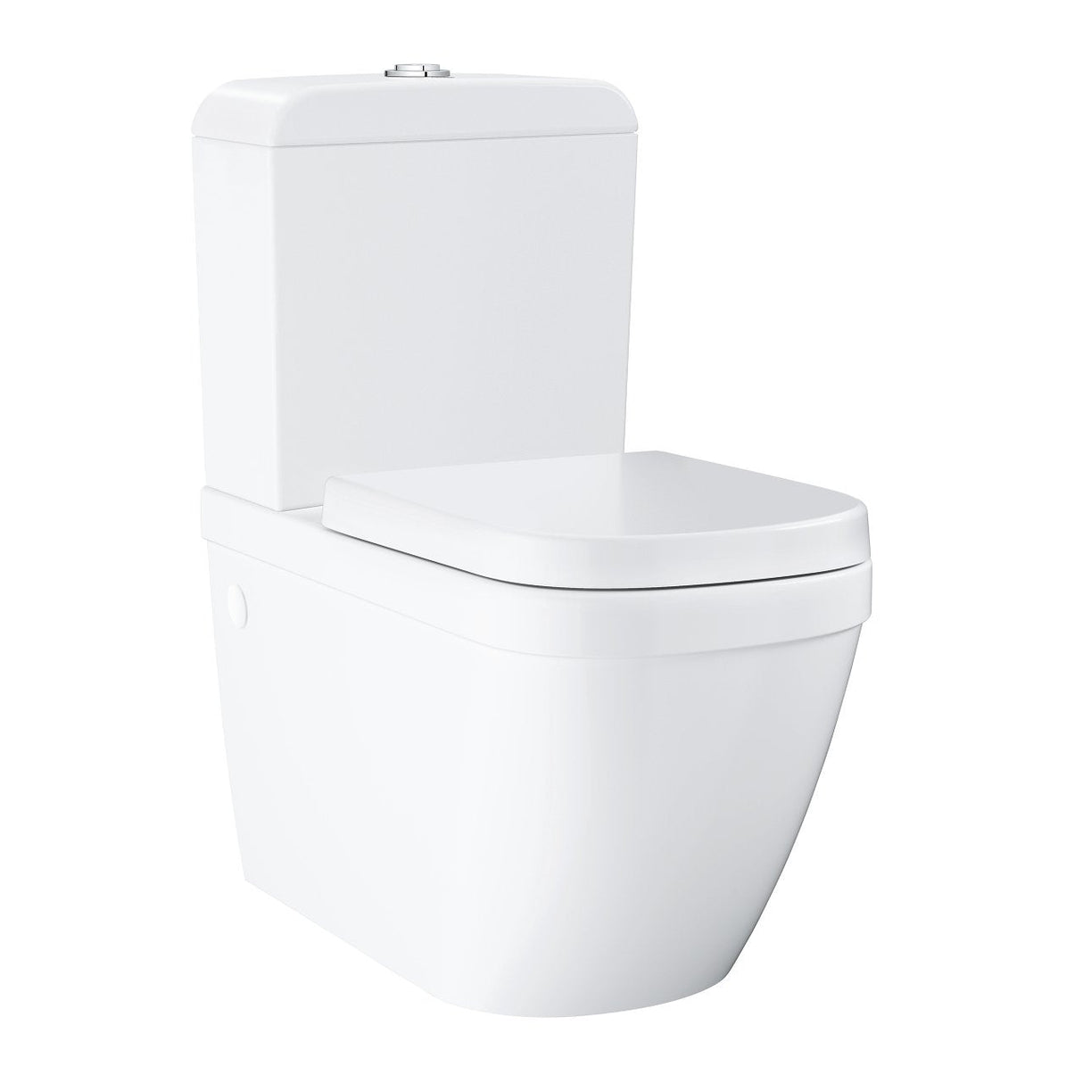 Toilet Grohe Euro Ceramic, Stand-Up, Double Flush 3 6 L, Without Flush Hose, Inlet From The Bottom, With Slow-Descending Lid, 39462000