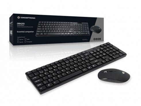 Teclado (Portugues) Y Raton Combo Wireless Conceptronic Orazio